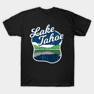 Lake Tahoe Boating Fishing Fisherman Gift T-Shirt